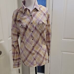 Ultra 20X Plaid Snap Down Shirt for Women